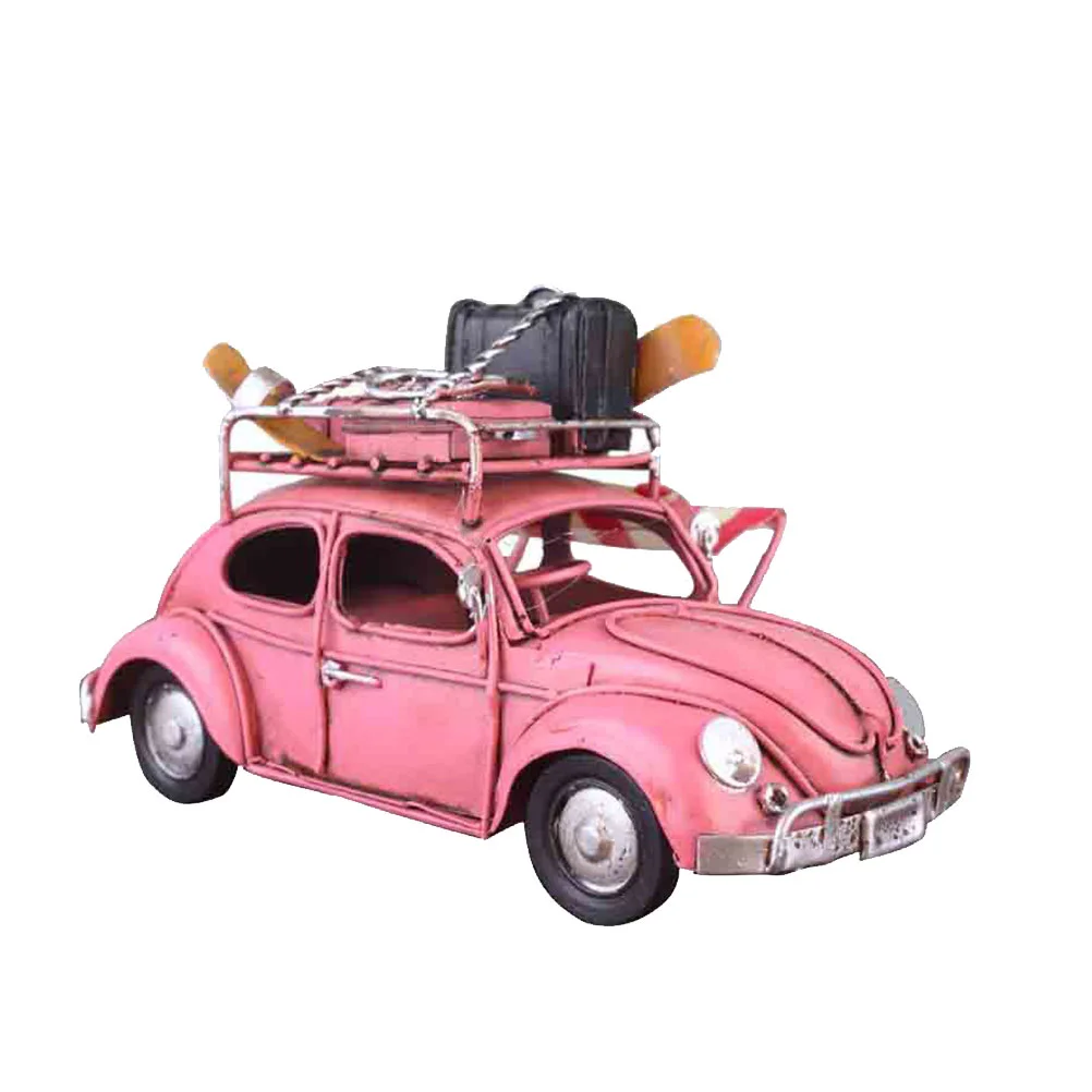 Литой под давлением Volkwagen Beetle игрушка винтажный декор украшение для дома