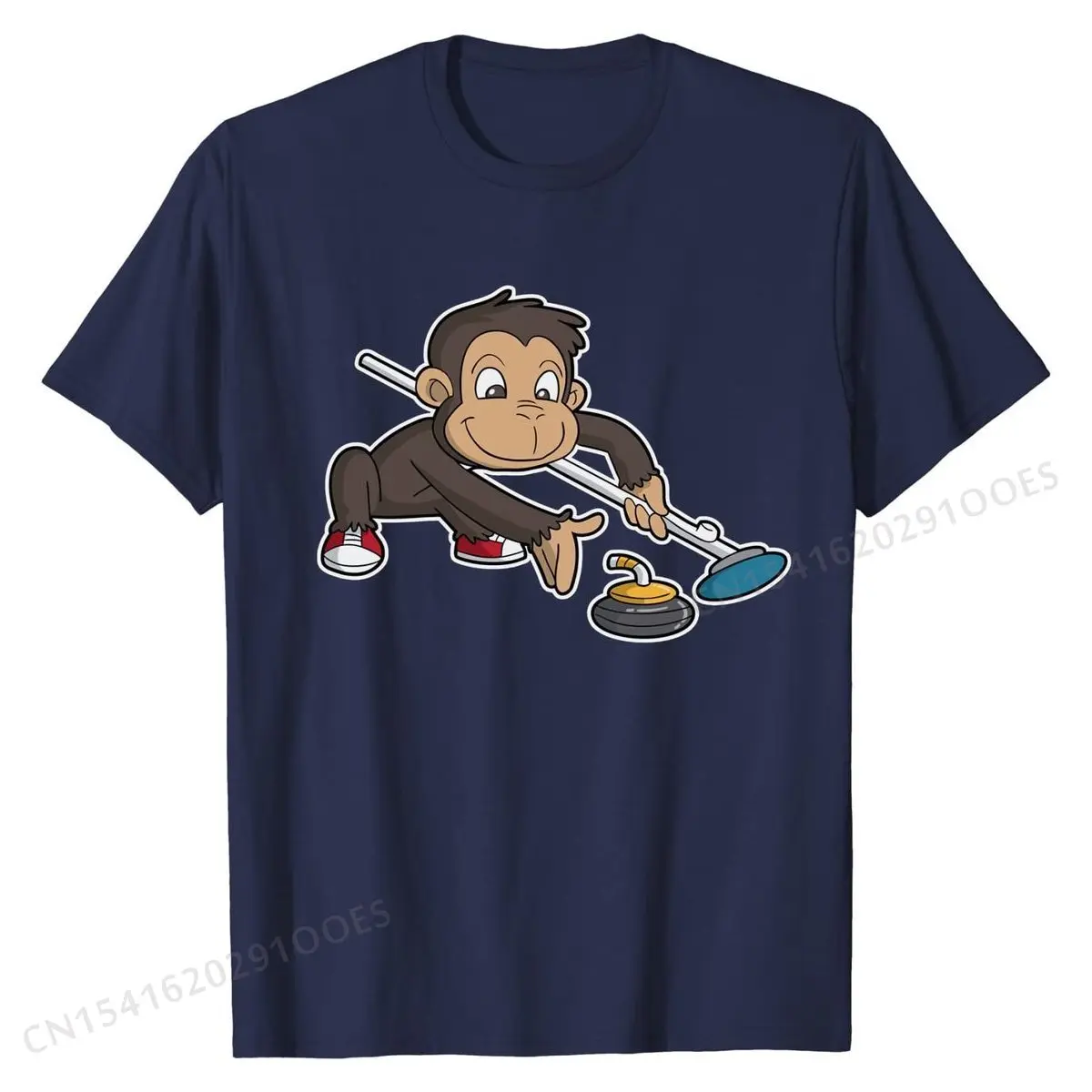 Крутящаяся рубашка с обезьянами футболки для вечерние хлопковый Молодежный топ