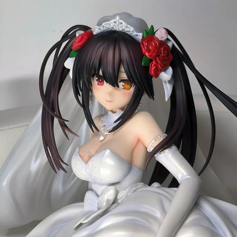Фото Аниме Date A Live свадебное платье Tokisaki Kurumi Gk модель игрушки фигурка модное украшение сцены Коллекционная работа ручной работы №2