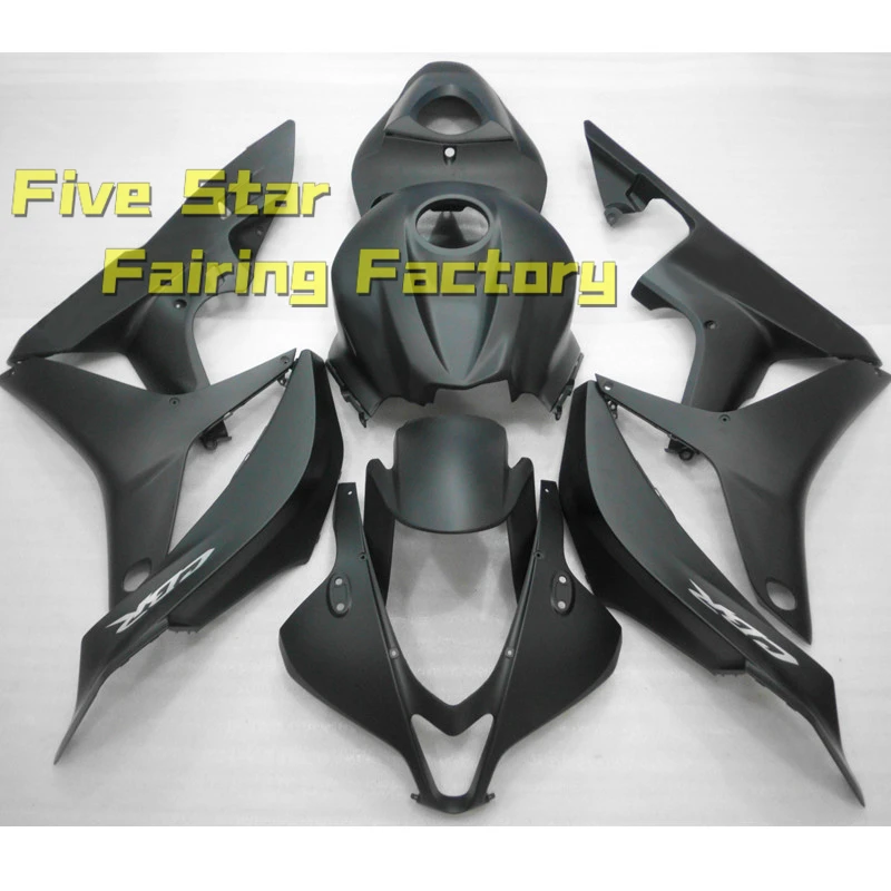 

Motorcycle Fairing Kit For Honda CBR 600 RR 2007 2008 F5 All Bodywork CBR600RR 07 08 Injection 600RR Matt Black