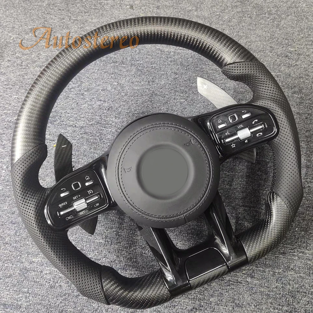 Новый Стиль Автомобильное рулевое колесо для Mercedes Benz E/S/G W213 W464 класс G63 G65