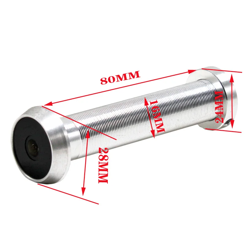 Pаспродажа Беспроводной мини-видеоглазок с кошачьим отверстием, диаметр 16 мм, 1080P Скидка Беспроводной мини-видеоглазок с кошачьим отверстием, диаметр 16 мм, 1080P