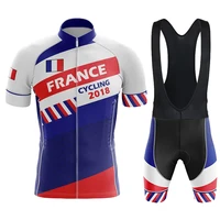 mens cycling outfit set jersey new team pro sports bicycles france 2022 bicycle clothing man kit laser cut mtb male clothes