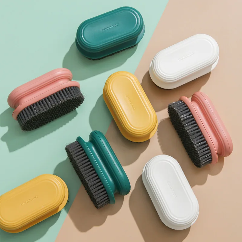 

The New Doesn't Hurt The Soft Brush of Shoes Creative and Lovely Macaroon Coat Household Laundry Cleaning Board