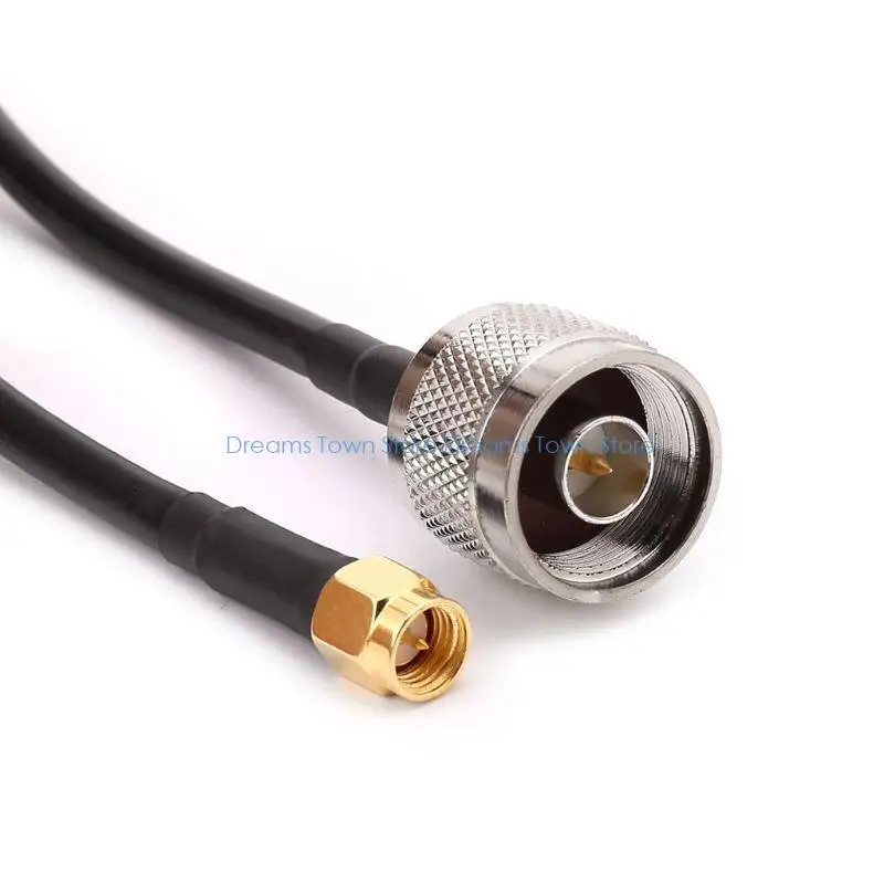 Фото HX6A SMA Male to N Type Male RG58 Pigtail Cable 50cm Разъем Wi-Fi Антенные кабели №4