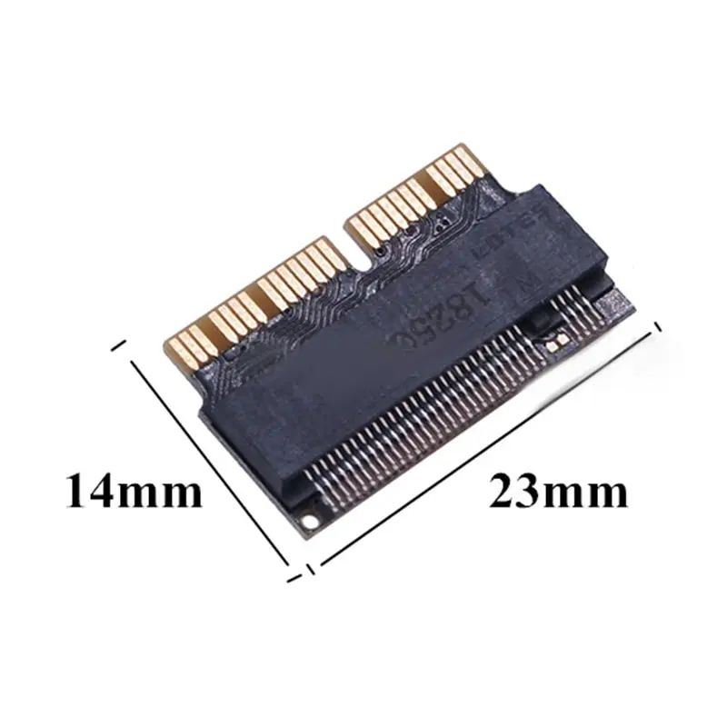 Фото Адаптер M2 SSD M.2 NGFF B + M Key SATA адаптер для MacBook Pro Retina 2012 A1398 A1425 конвертер карты Адаптер M2 SSD M.2 NGFF B + M Key SATA адаптер для MacBook Pro Retina 2012 A1398 A1425 конвертер карты