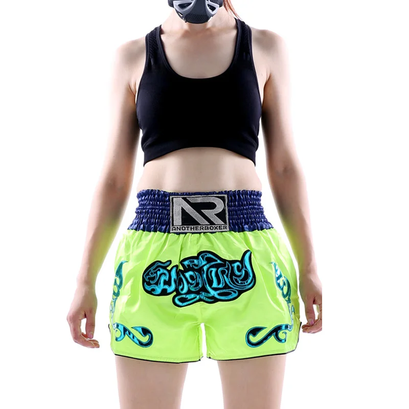 Фото Спортивные шорты для фитнеса Muay Thai боксерские трусы MMA, шорты для боевых искусств №2