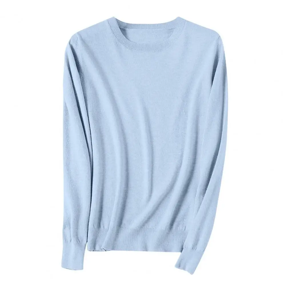 Лесткая женская блузка стильный женский зимний свитер коллекция однотонных