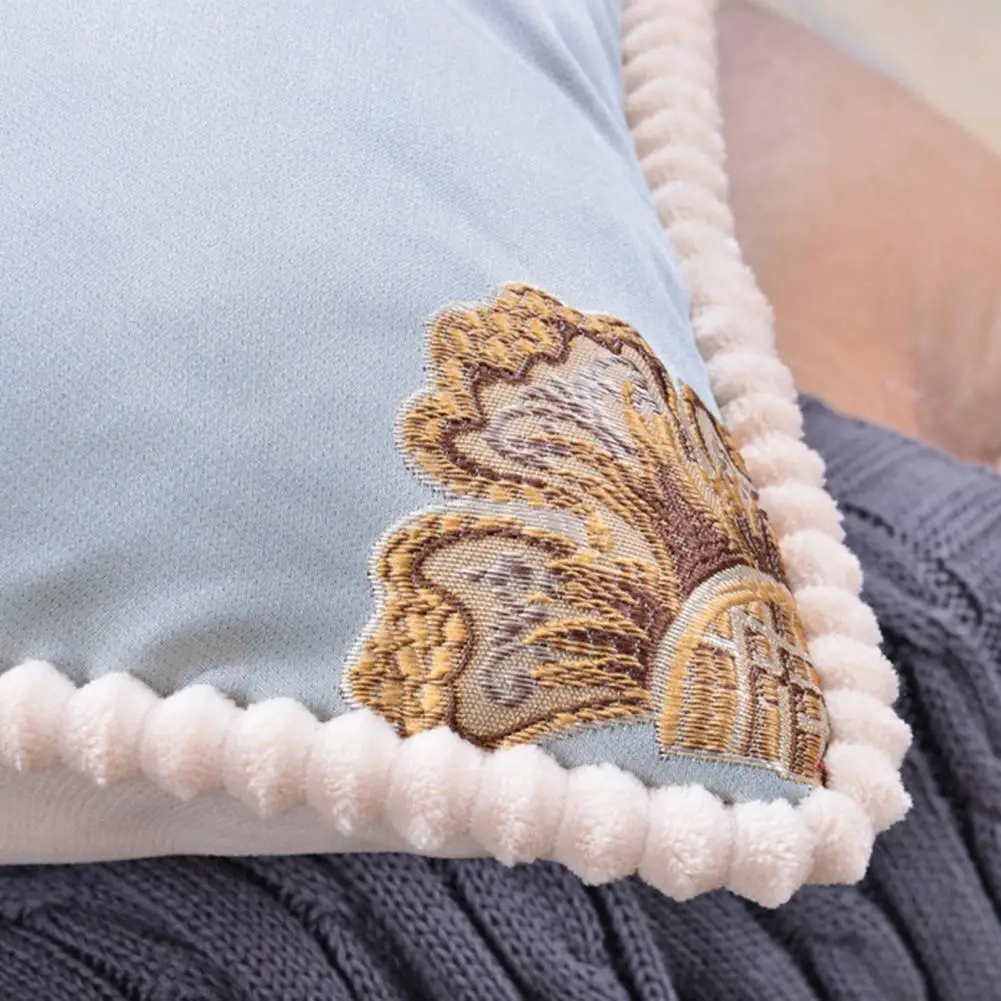 Квадратная декоративная наволочка для диванной подушки 48 х48 см