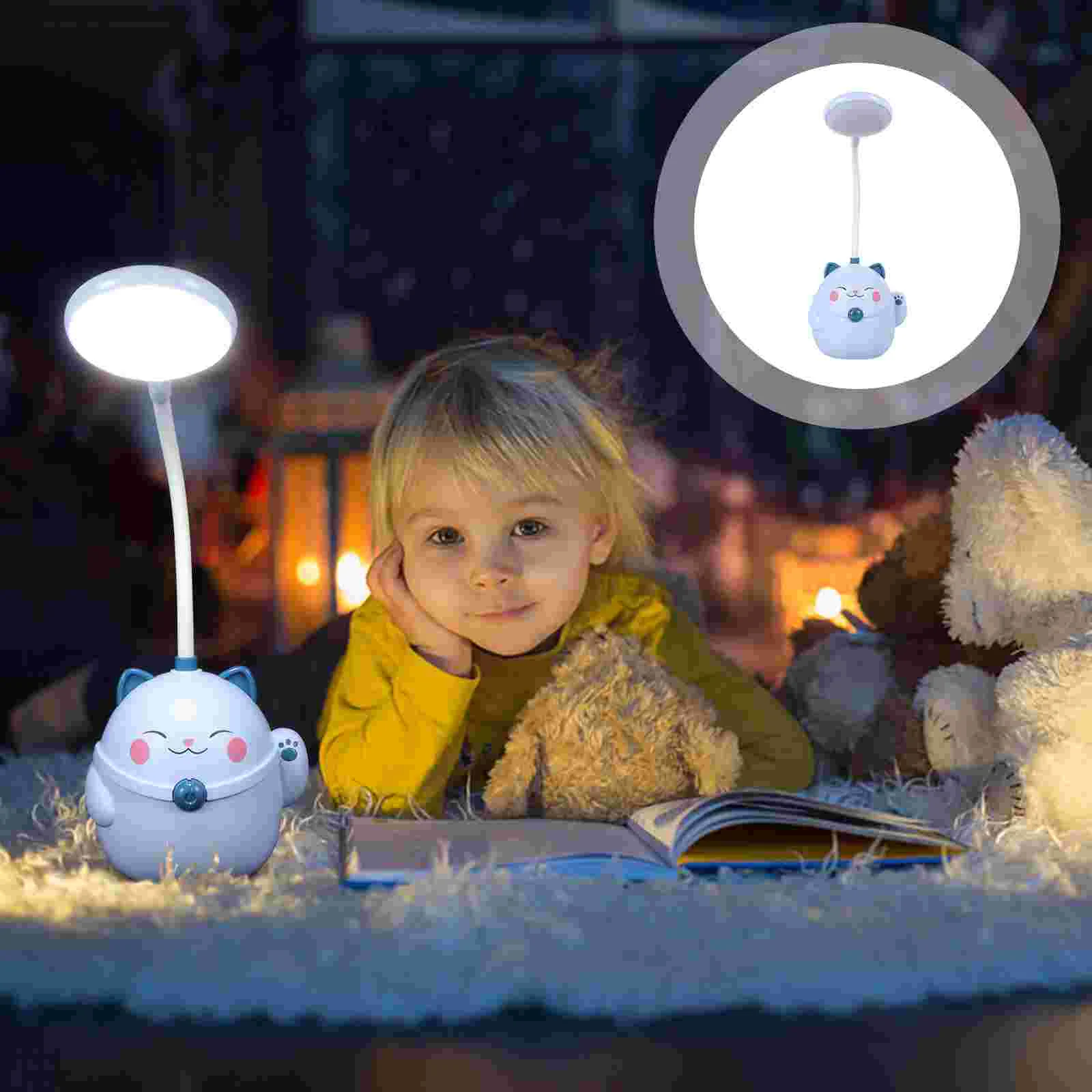 

Lamp Desk Light Table Reading Led Eye Adjustable Kids Study Night Piano Upright Arms Nursery Architect Caring Protection School