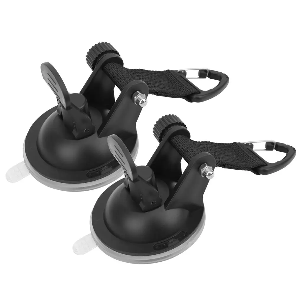 

2pcs Car Suction Cup Anchor Heavy Duty Tie Down Car Mount Luggage Tent Anchor Securing Hook