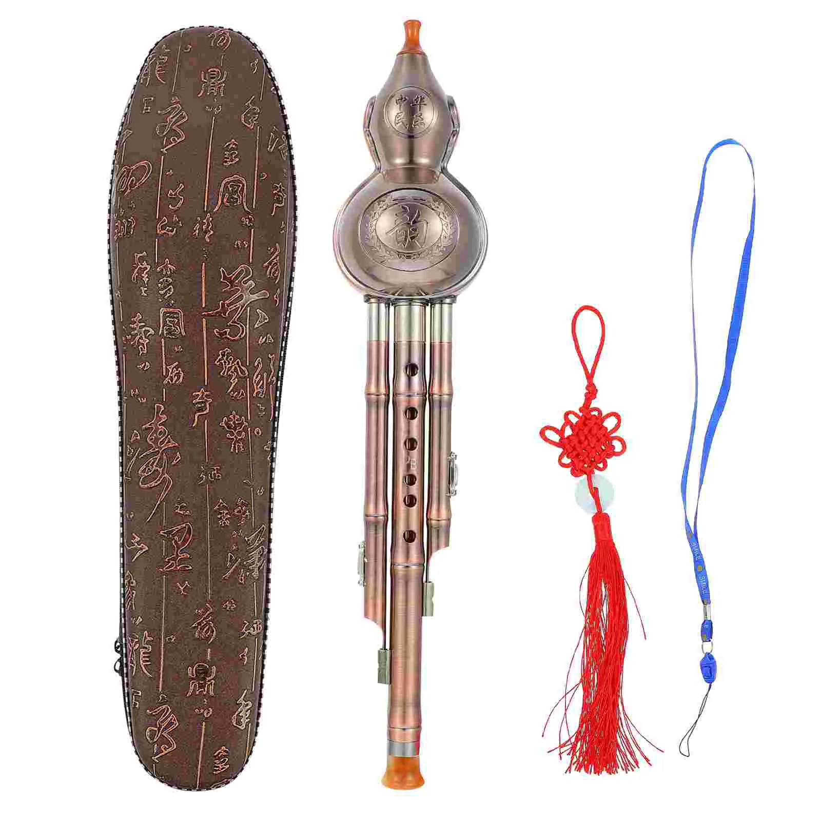 PP для разборки трехцветных шелковых музыкальных инструментов с тыквой китайская