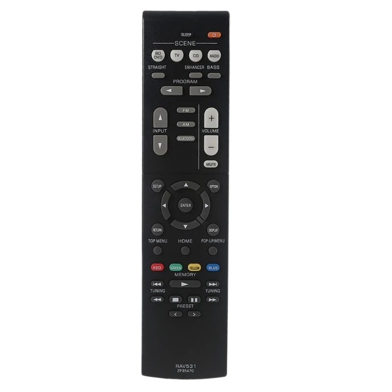 

RAV531 ZP35470 - Replaced Remote Control for Yamah AV Receiver HTR-4071 RX-V483 RX-VX-VX-VX-V483 381-H. TR-3068 HTR