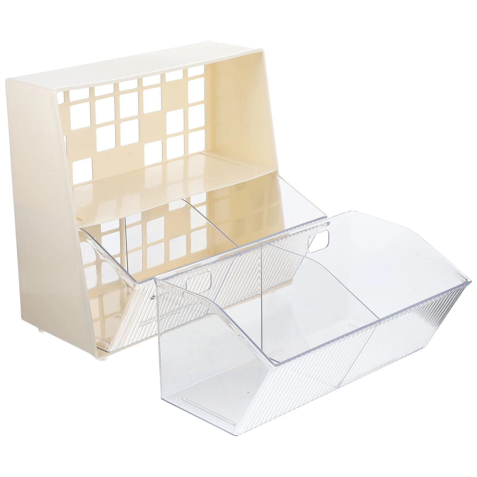 

Tea Bag Storage Box Coffee Bags Home Rack Stand Office Holders Plastic Multi-function Organizer