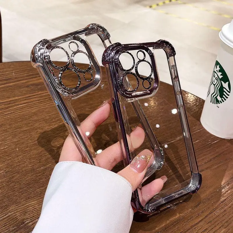 Luxury Plating Airbag Case For infinix Note 30 40 Pro Hot 9 30 40 Play 30i 40i SMART 8 Pro 7 SPARK GO 2022 20 20C ITEL A70 cover (art.: 3920cb044d201) - 3920cb044d201