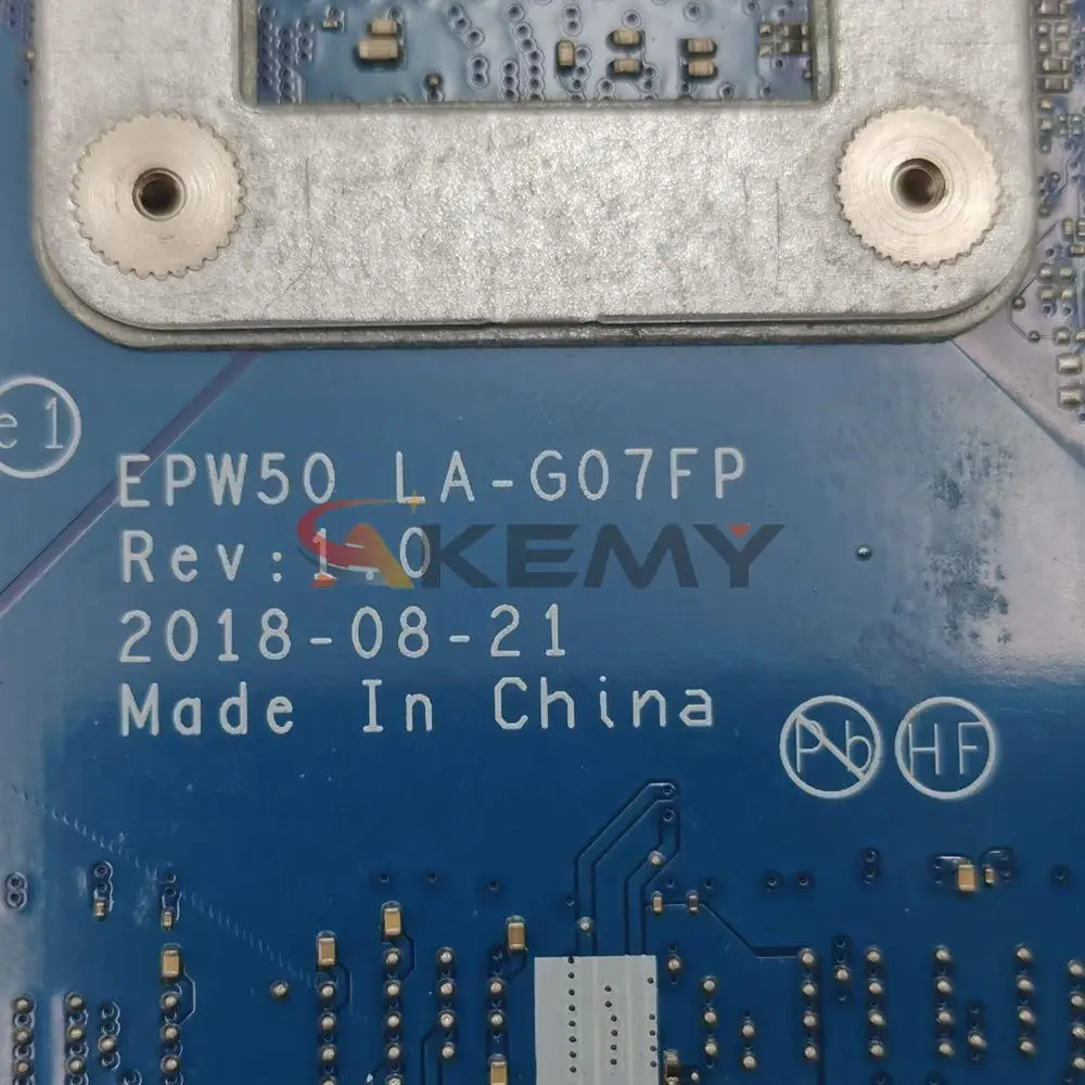 Материнская плата для ноутбука HP 250 G7 256 15-DA |