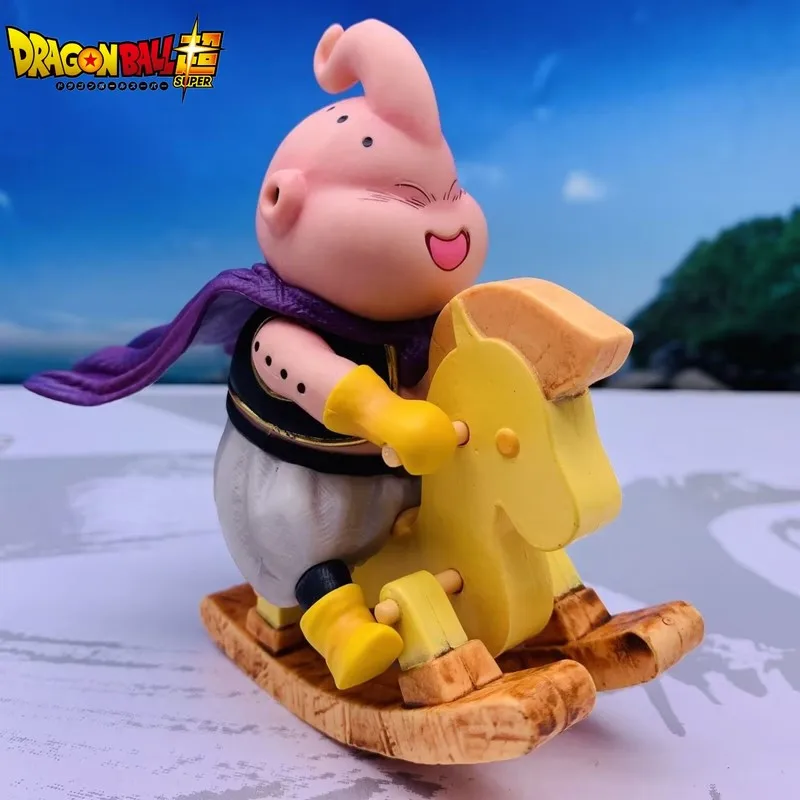 

11 см аниме фигурки драконий жемчуг Z кавайные фигурки маджин Буу деревянная лошадь Dbz искусственная модель Кукла орнамент игрушки подарок