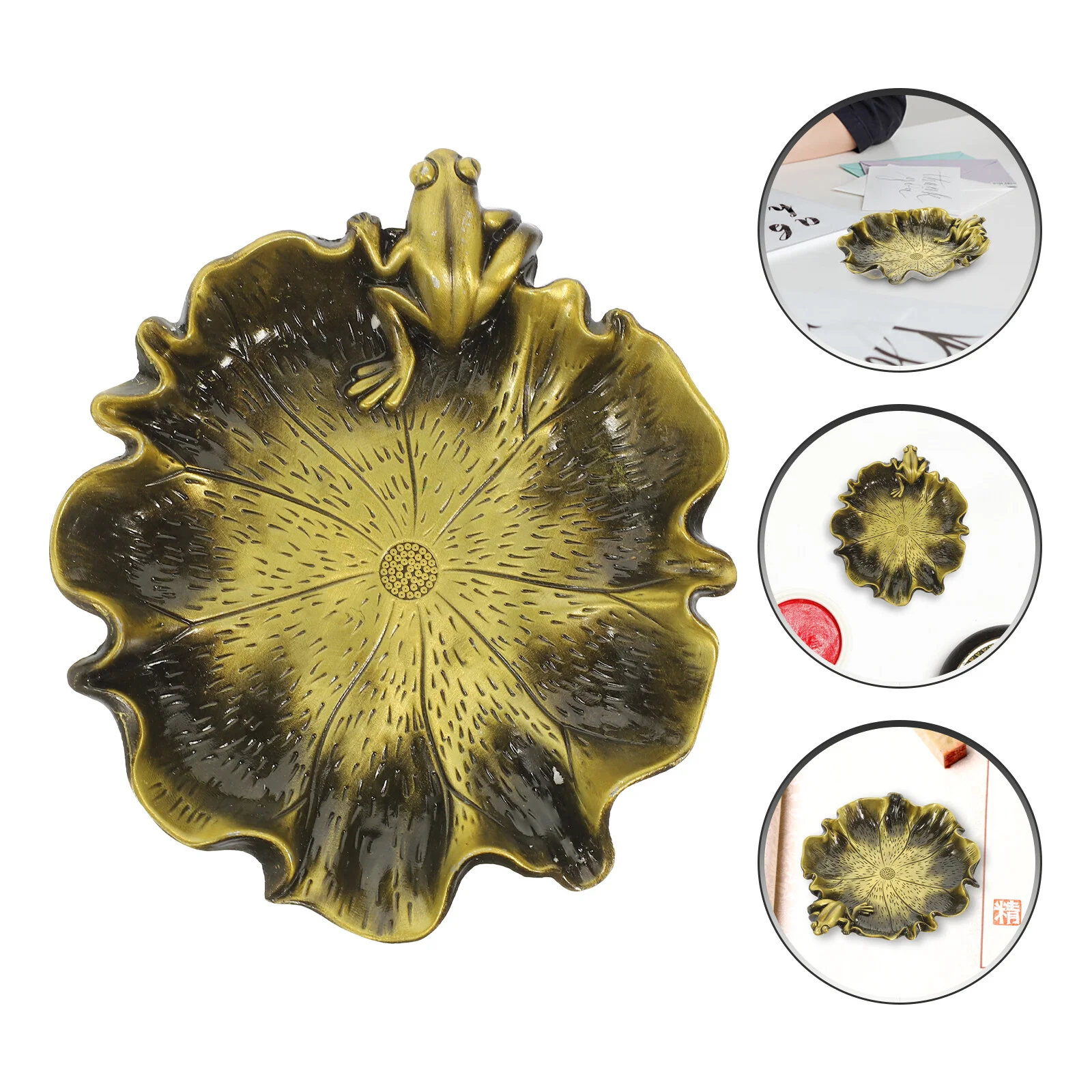 

Металлическая каллиграфическая чернильная бабочка, китайский поднос, отделка, тонкая фотография, контейнер в ретро стиле