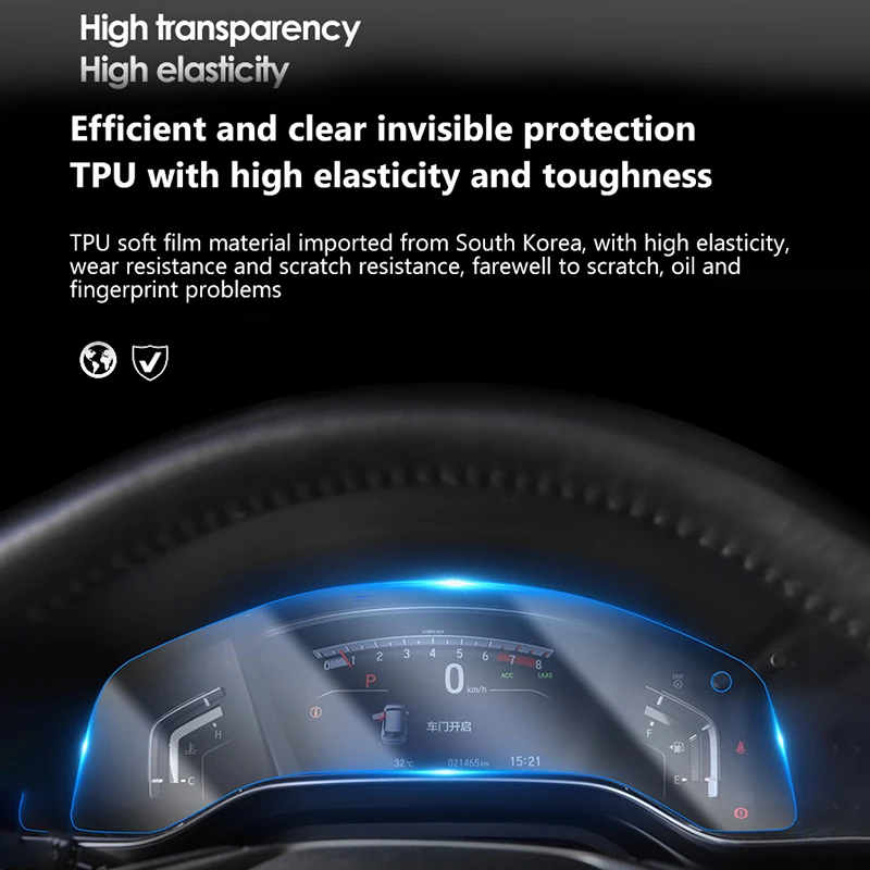 1 комплект для Honda CR-V CRV 2017-2021 Автомобильная фотопленка защиты экрана Инструмент