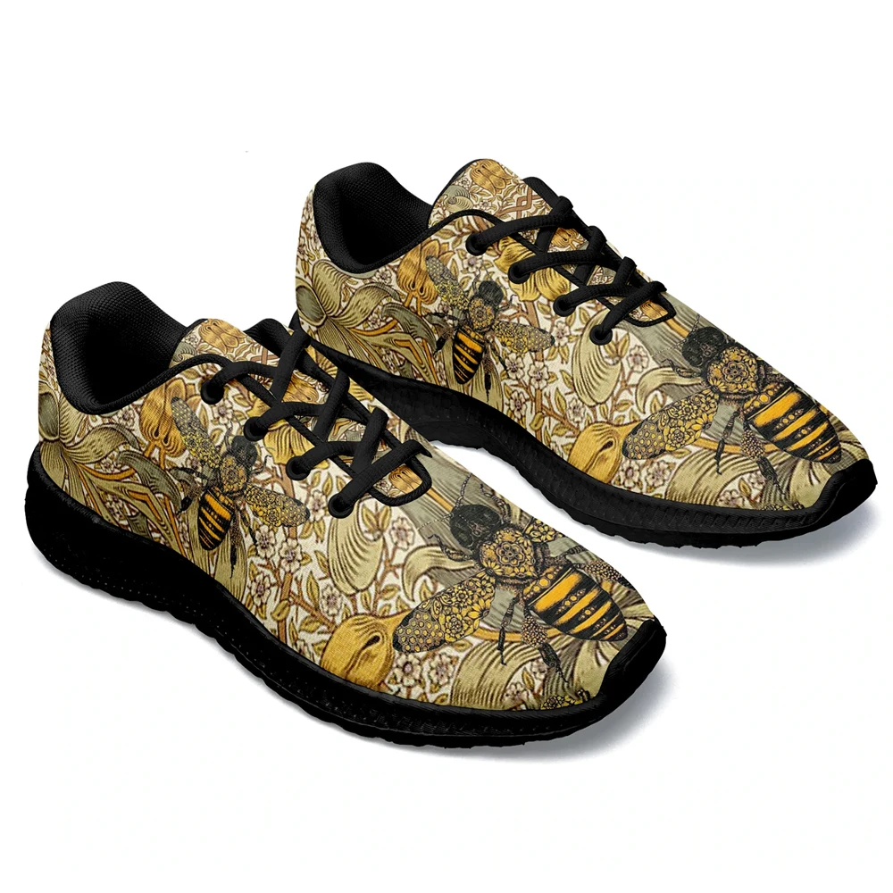 Dropshipping Print On Demand Custom Men Women Shoes Casual Sneaker Bee Design Custom Printing FedEX Free Shipping