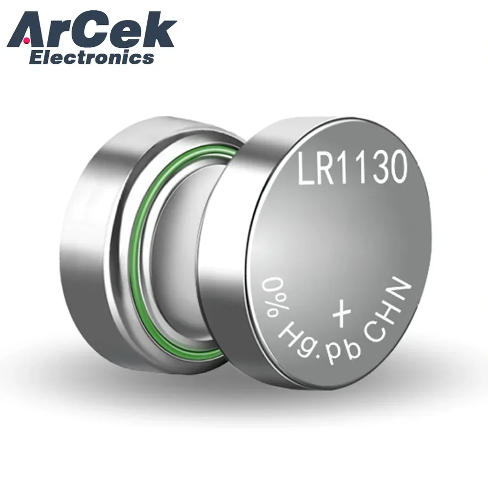 10 шт. батареек AG10 LR1130 с оксидом серебра 1.55V SR54 389 189 SR1130 D189 LR54 G10A SR1130SW, одноразовые (art.: 3920d413463e7) - 3920d413463e7