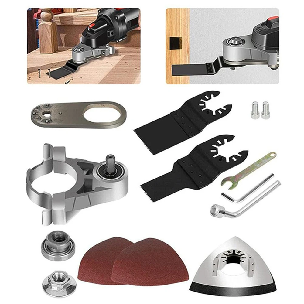 

Angle Grinder Conversion Universal Head Adapter M10 Thread For 100 Type Angle Grinder Oscillating Tool Grooving Machine Adapter