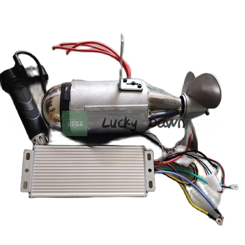 

12 В 24 В 1200 Вт бесщеточный подводный гребной винт электродвигатель рыбная лодка бесщеточный пропеллер + контроллер двигатель с защитой от морской воды