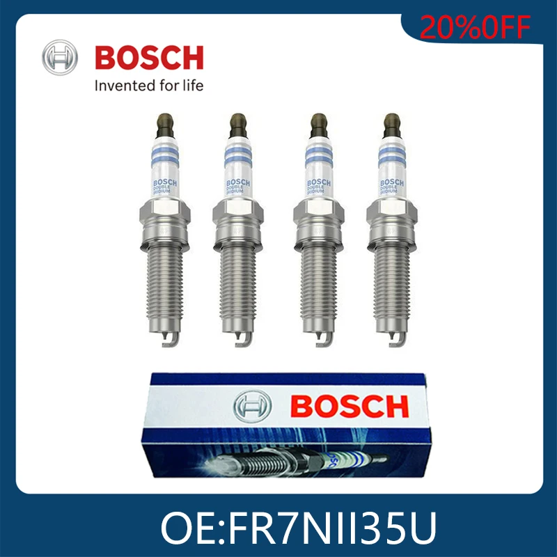 

BOSCH Genuine 4pcs OE 0242236605 9091901247 Iridium Spark Plugs For Lexus MITSUBISHI Toyota Car Candles Ignition Plug FR7NII35U