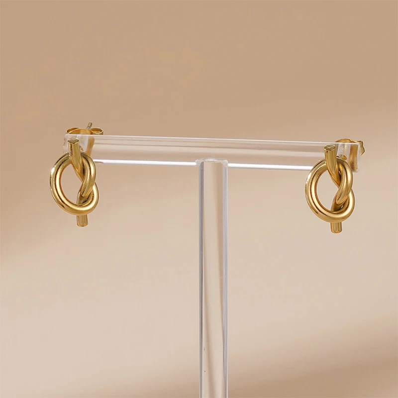 Женские серьги-гвоздики из нержавеющей стали PANGJERY