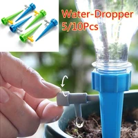 self drip irrigation system adjustable plant self watering kit greenhouse hoseswater spikes automatic waterers garden supplies