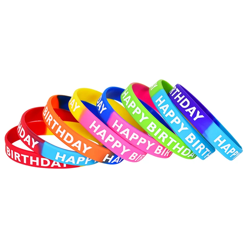 

Резиновые браслеты с днем рождения ZQNYCY