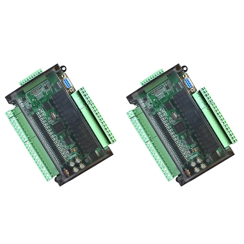 

2 шт., программируемый контроллер PLC типа FX3U-30MR, RS232/RS485