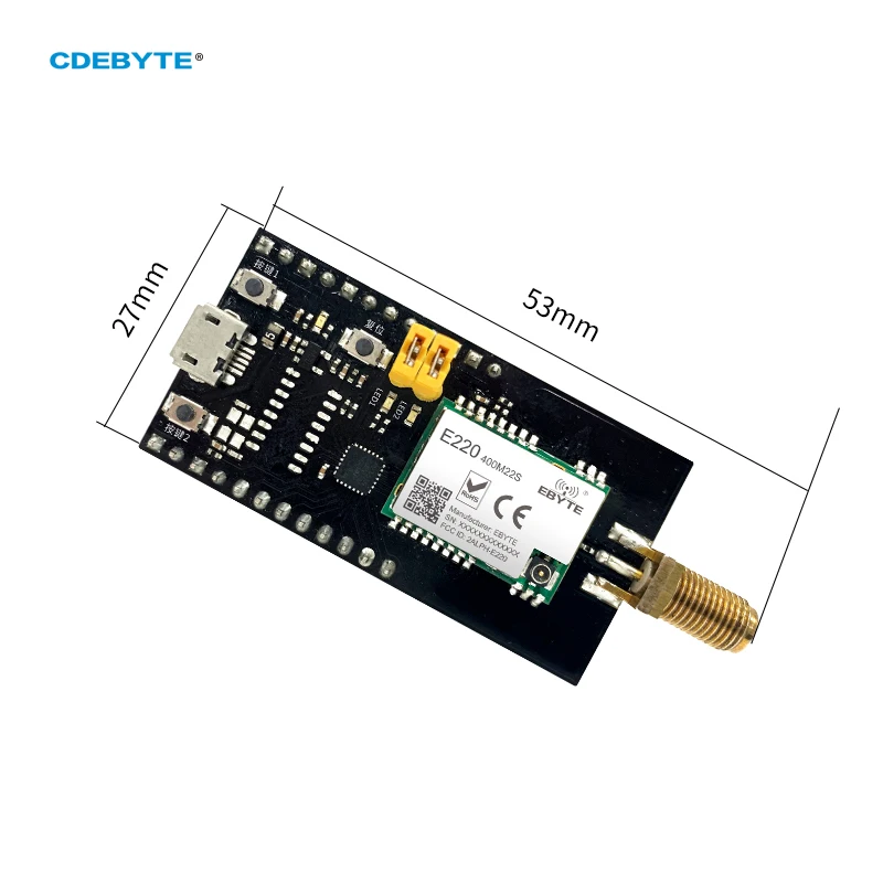 E220-400MBL-01 LoRa Development Evaluation Kit LLCC68 22dBm Pre-welded E220-400M22S Compatible with E07/E30/E220/E32/E22 IoT