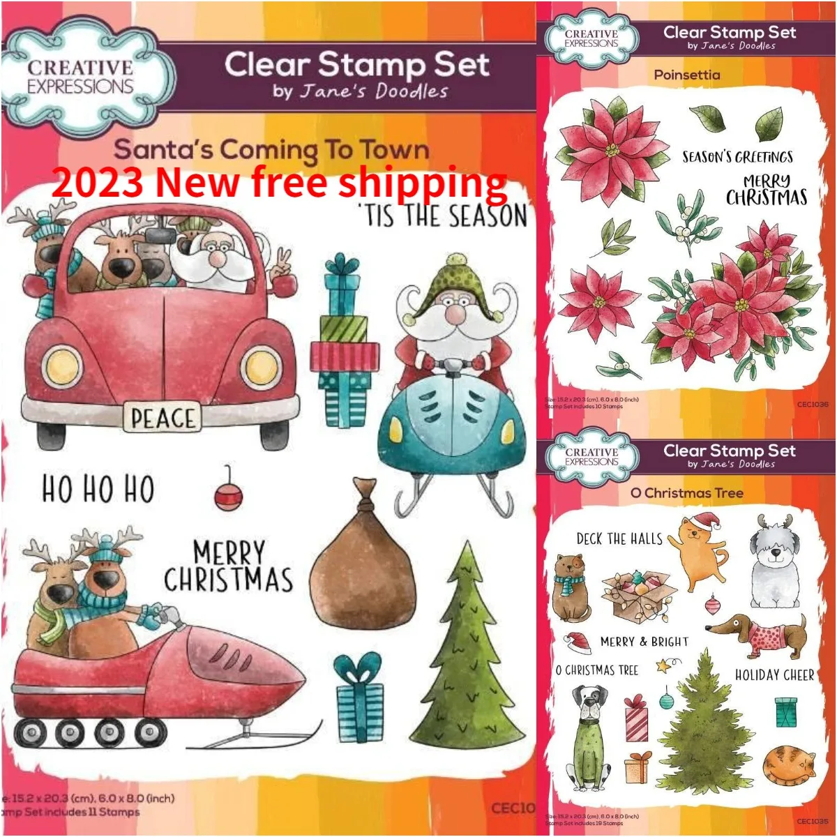 

Рождественский Санта-Клаус поплавок 2023 новые марки Diy фотоальбом ручной работы