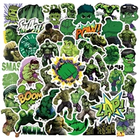 1050pcs the disney avengers hulk stickers for skateboard laptop water bottle cartoon decals toy gift