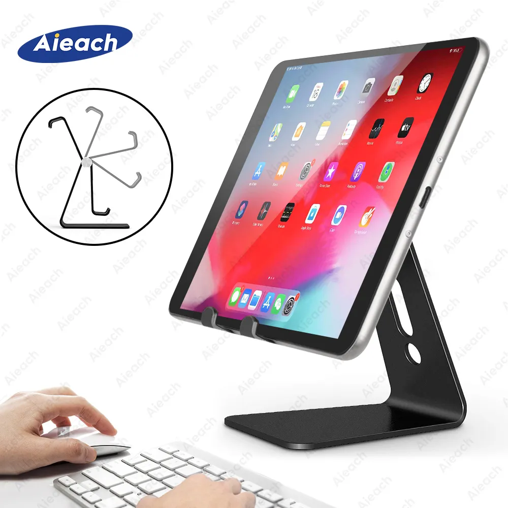 Universal Phone Tablet Desktop Stand For iPad 7.9 9.7 10.5 11 inch Metal Rotation Tablet Holder For Samsung Xiaomi Huawei Tablet