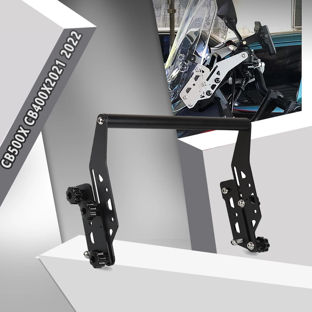 

Navigation Bracket Holder For HONDA CB500X CB400X CB500 X CB 400X 2012-2022 Motorcycle Accessories Stainless steel 12 22