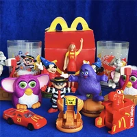 bandai mcdonalds collection 40th anniversary edition toy collection desktop decoration handmade gift surprise action figures