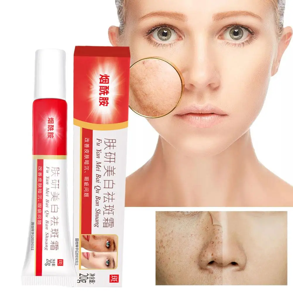 

Effective Whitening Freckle Cream Remove Dark Spots Pigmentation Melasma Freckle Brighten Anti Creams Cream Skin Fade Care J1H7