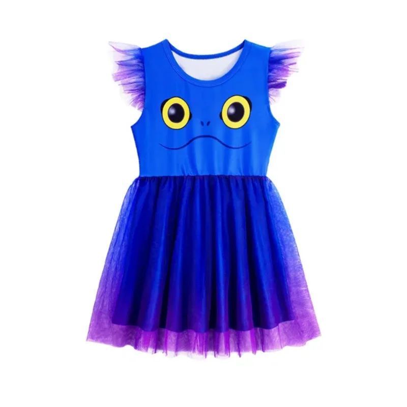 Юбка для косплея Морской зверь девочек детское карнавальное платье из тюля