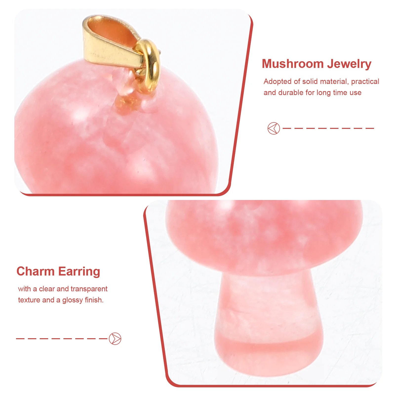 Рисунок 5 - Серьги в виде грибов