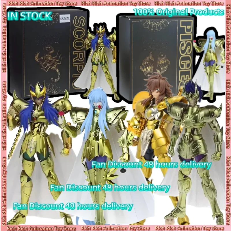Фото В НАЛИЧИИ Saint Seiya Myth Cloth EX LC/SS Leo/Capricorn/Aries/Pisces/Gemini/Рак/Scorpio/Libra Lost Canvas Фигурки игрушки №1