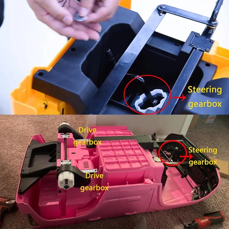 2 шт. 12 В RS390 16000 об/мин Детская коробка передач с двигателем постоянного тока