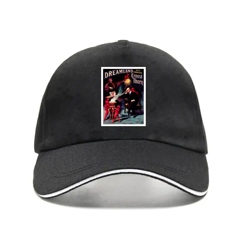 

Men Baseball Cap Vintage Magician Poster Austria Ernest Thorn Hat Women Bill Hat