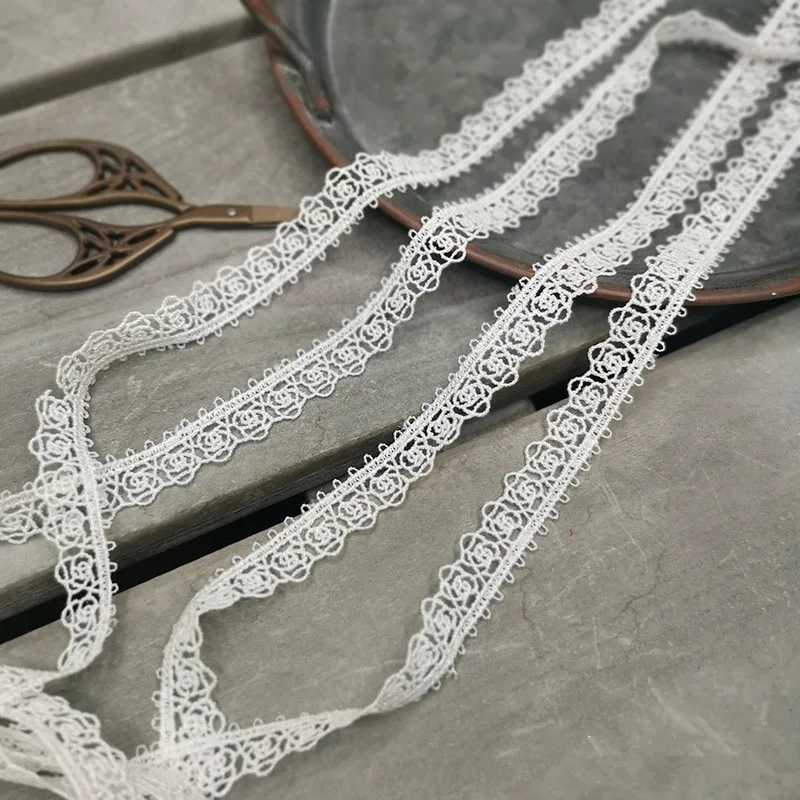 

3 метра/лот кружевная ткань «сделай сам» манжеты воротник декоративные аксессуары для одежды сумки декоративные аксессуары ручной работы