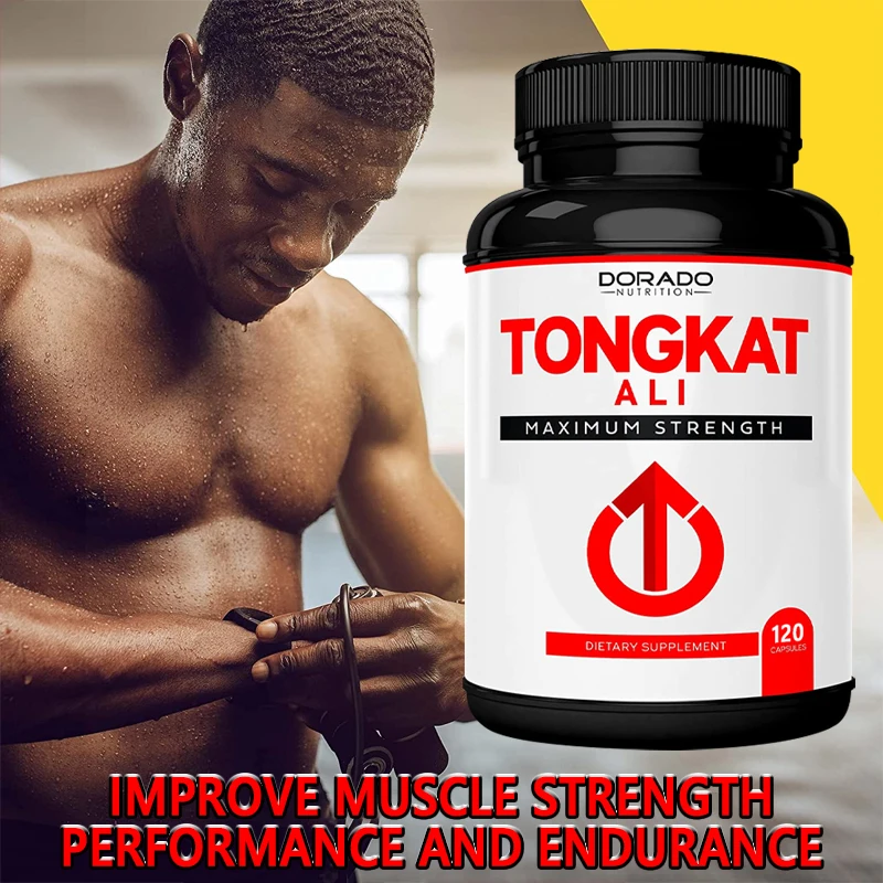 

Tongkat Ali Extract Supplement To Increase Endurance, Strength and Muscle Mass for Enhanced Performance