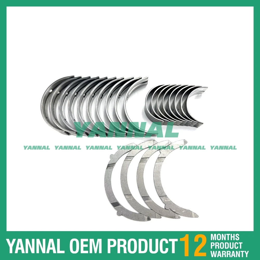 Фото Новые главные и шатунные вкладыши 1Z STD +0.25MM +0.5MM для двигателей Toyota 3SD15, 5FD20, 5FD25, 5FD20, запчасти для вилочных погрузчиков №1