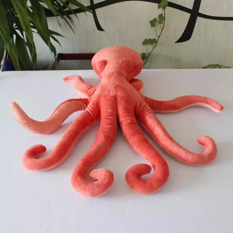 Игрушка плюшевая осьминог, имитация животного, осьминог, вульгарис, морской очаг, дикая натуральная модель, мягкая кукла, подарок для мальчиков и девочек на ночь