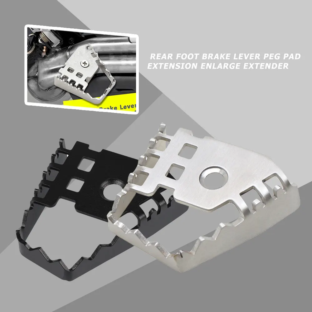 

Rear Foot Brake Lever Peg Pad Extension Enlarge Extender For BMW F650GS F700GS F800GS R1150GS R1200GS R 1150/1200 GS ADV LC