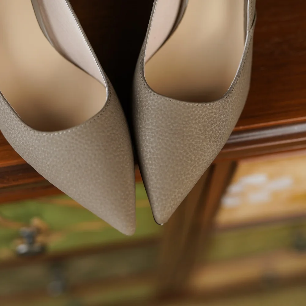 Cialisa Real Leather Shoes For Women Pointed Toe 2023 Spring Elegant Pumps Party Dress 6cm Thin High Heels Ladies Footwear New